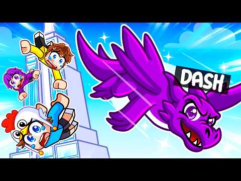 I Became A DRAGON In CLIMB And JUMP SIMULATOR!