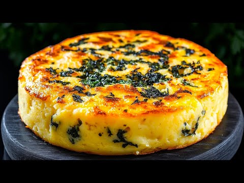 If you have potatoes, spinach and 3 eggs, then this recipe is for you! Diviney!