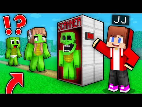 JJ Use SCANNER to Find Out Mikey Secrets in Minecraft ! - Maizen