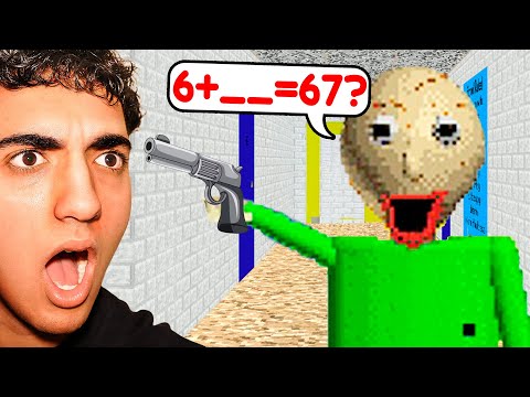 I Was NOT Ready for This Game... (Baldis Basics)