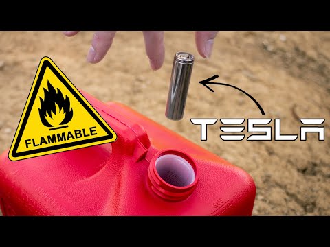 How to make a Tesla Battery Explode (Torture Test)