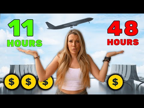 Only Taking the CHEAPEST Flights Until We Get to Bangkok Thailand