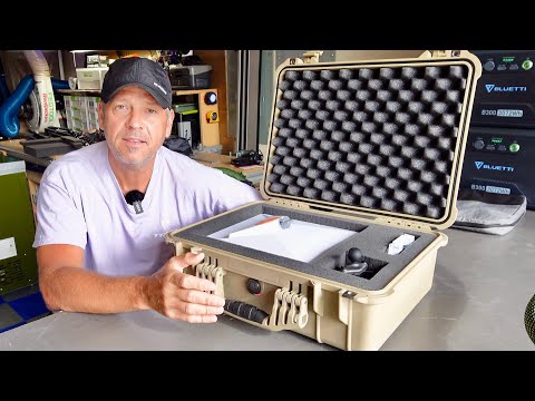 DIY Starlink Mini heavy duty storage case and all the mounting options!