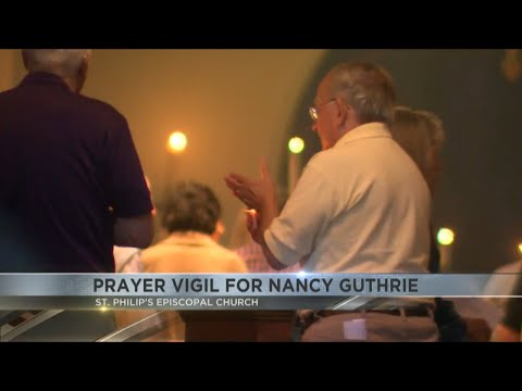 Vigil for missing Nancy Guthrie draws hundreds in Tucson
