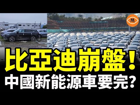 比亞迪崩盤！淨利暴跌33%，新能源車恐成明日黃花