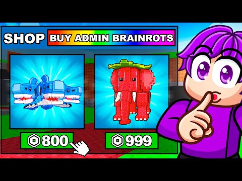 Steal a Brainrot But It’s PAY TO WIN…