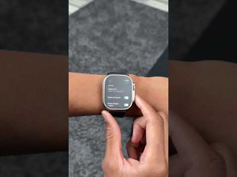 How To Talk To Your Apple Watch Without Touching It...