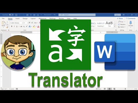 Using Microsoft Translator in Microsoft Word