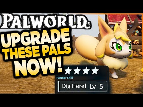 94 Partner Skills to Level Up in Palworld
