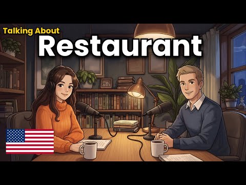 How to Talk About Restaurant in English | English Conversation Practice