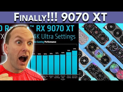 AMD DID IT!! 9070 XT Specs, Price, Performance, FSR 4