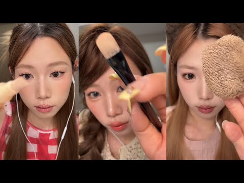 Doing Your Makeup & Skincare To Help You Sleep | No Talking ASMR Relaxing Fall Asleep Satisfying