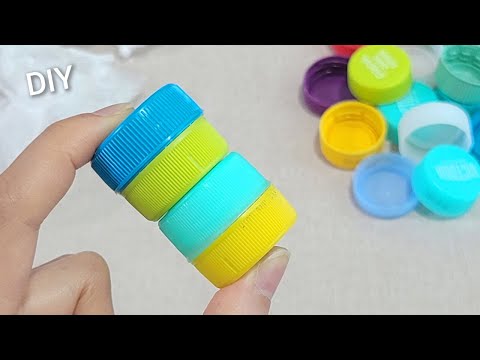 I make MANY and SELL them all! Super Genius Recycling Idea with Water bottle cap