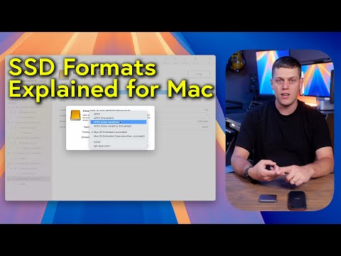 Which Format to use for an External SSD For your Mac? APFS vs MacOS Extended & ExFat