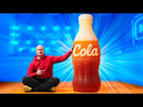 Я СДЕЛАЛ ГИГАНТСКУЮ МАРМЕЛАДНУЮ Coca-Cola ВЕСОМ 270 КГ.