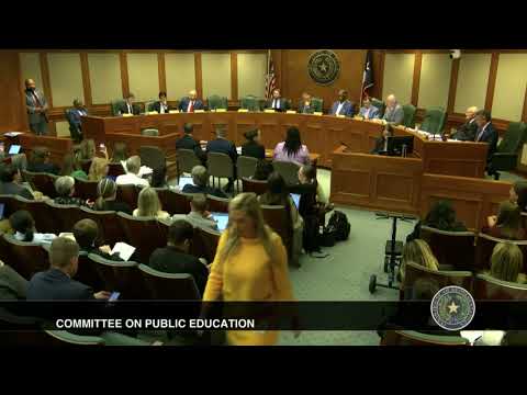Rep. Talarico asks questions concerning proposed curriculum to TEA Commissioner Mike Morath
