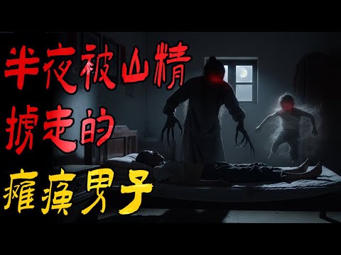 半夜被山精掳走的瘫痪男子|未知生物之世界怪物|鬼故事|解压故事#都市傳說#靈異事件#佛牌#泰国#恐怖故事#亲身经历#助眠#睡前故事#灵异故事#懸疑故事#北京 #天津 #horror #ghost