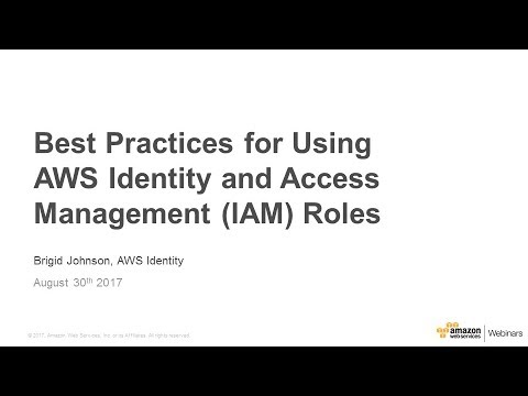 Best Practices for Using AWS Identity and Access Management (IAM) Roles