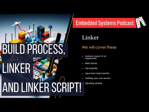 ARM - M: Build process, role of linker and Linker scripts! | Embedded Systems podcast, in Pyjama!