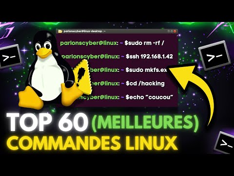 60 Commandes Linux que vous DEVEZ Connaître en 2025 (en 12 Minutes)