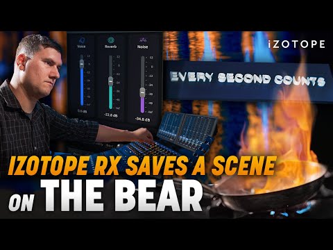 Sound design secrets: How RX rescues dialogue on FX's The Bear | iZotope