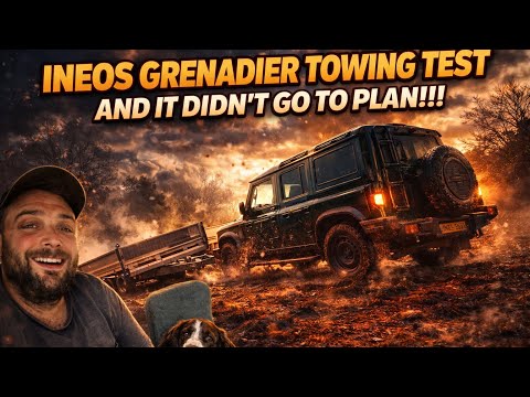 	“Pushed the Ineos Grenadier Too Far? Off-Road Towing Disaster!”