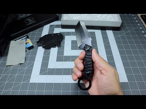 Crane Tec Knives Double Tanto Tempest