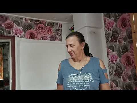 Russian outback. Cherkesovsky village. A woman's life in the village.