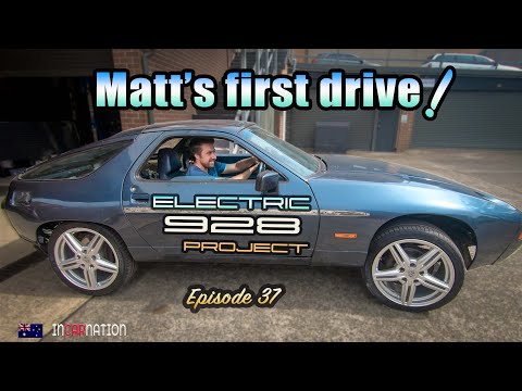 Matt finally drives the electric Porsche 928 (Ep.37)