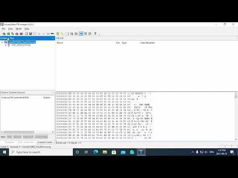 Computer Forensics: Using FTK Imager To Locate Deleted Files