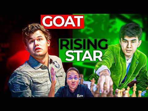 Javokhir Sindarov lets Magnus Carlsen queen, but is still winning!