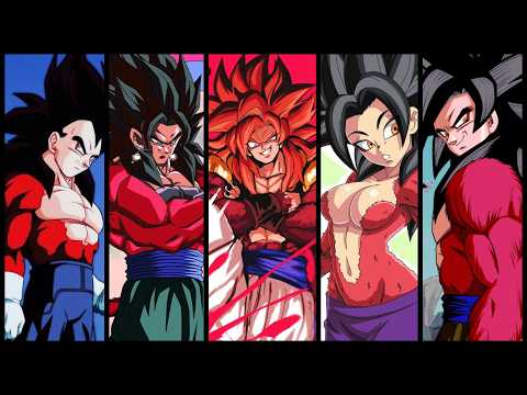 How Every Saiyan Unlocked Super Saiyan 4 [Full Story]