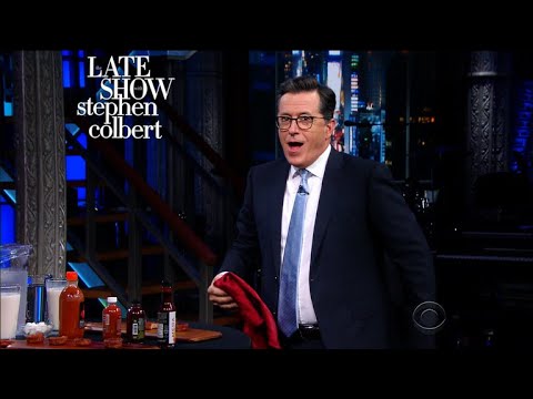 Stephen Does A 'Hot Ones' Interview With Sean Evans