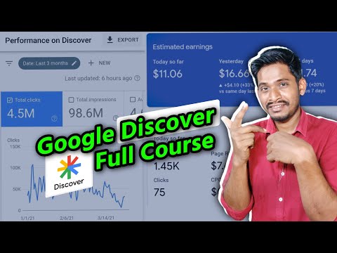 Google Discover Full Course | Google Discover Me Post Kaise Kare | Discover Se Traffic Kaise Laye