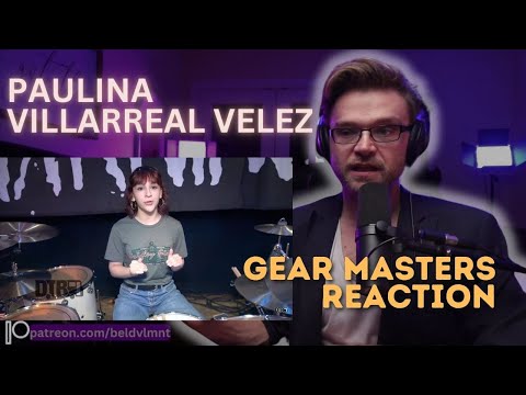 THE WARNING'S PAULINA VILLAREAL VELEZ - GEAR MASTERS | REACTION