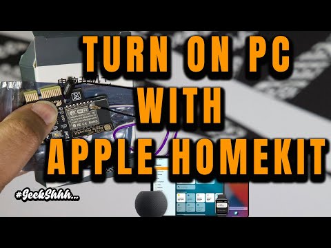 Turn On PC with Apple HomeKit! | Aliexpress PCI Card #GeekShhh