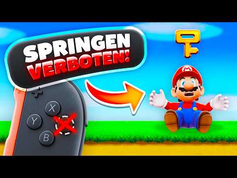 Ich darf bestimmte Tasten NICHT DRÜCKEN in Mario Maker...
