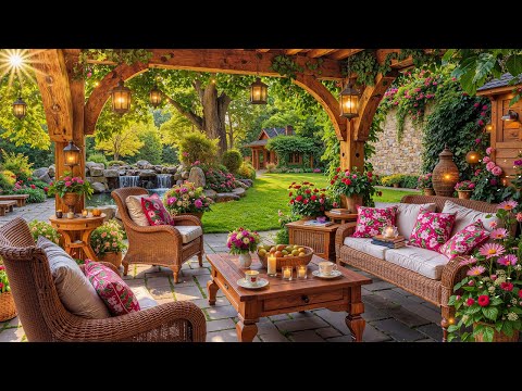 Positive April Jazz by Coffee Shop Ambience 🌺 Smooth Jazz Instrumental Music for Relaxing, Studying