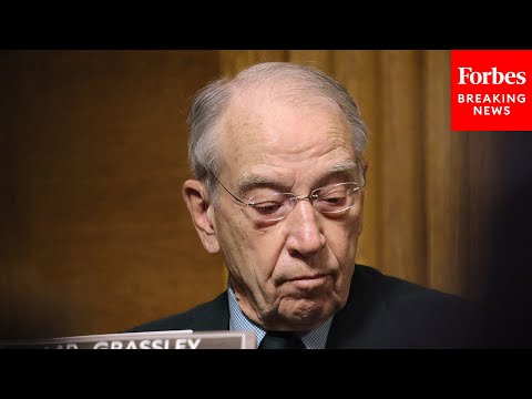 "Were they being racist?" Grassley asks Asst. AG nominee about Democrat votes against Trump nominees