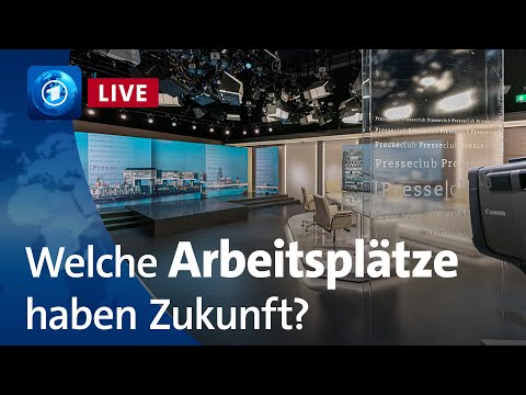 Job-Krise Made in Germany – welche Arbeitsplätze haben Zukunft? | Presseclub
