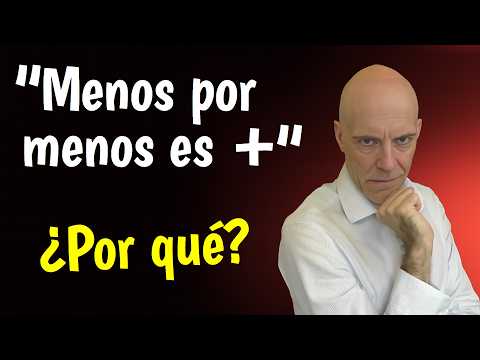 Por qué menos por menos es más💡