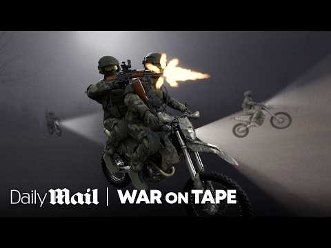 Why Russia Is Using 'Kamikaze' Motorbike Attacks in Ukraine | War on Tape | Daily Mail
