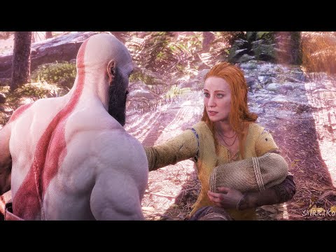 GOD OF WAR RAGNAROK Kratos And Faye Love Story (All Cutscenes)