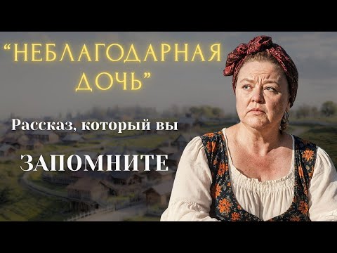 НЕБЛАГОДАРНАЯ ДОЧЬ_ Я плакала когда читала эту историю... Рассказ, который вы запомните. История