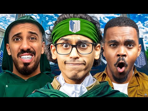 الأنمي في الحياة الواقعية 😨🔥!!