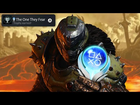 Conquering Hell for DOOM: The Dark Ages' Platinum Trophy