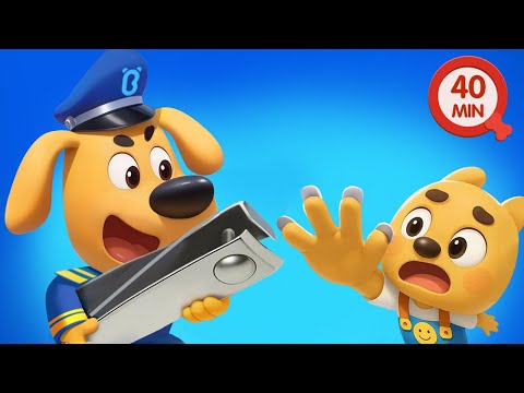 Learn Why Clean Nails Matter | Good Habits for Kids | Police Cartoon | Sheriff Labrador