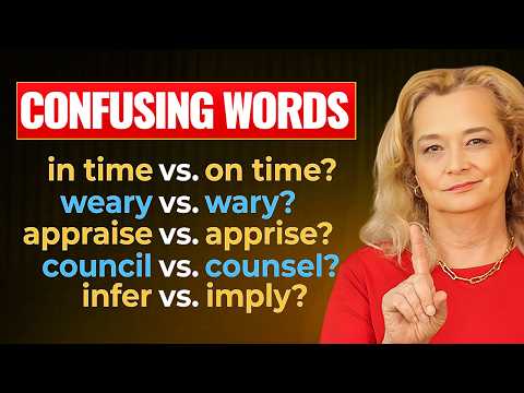 Confusing English Words - Do You Make These Mistakes?