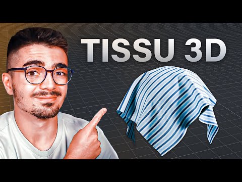Faire du TISSU facilement sur Blender 4.3