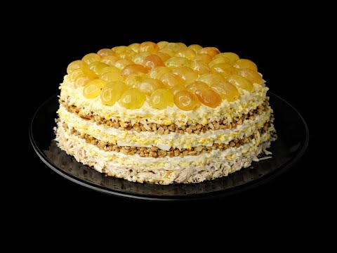 НОВОГОДНИЙ Шедевр ВОСТОРГ! ШИКАРНАЯ ЗАКУСКА НА ПРАЗДНИЧНЫЙ СТОЛ за 10 минут! ВСЕМ ПОНРАВИТСЯ.